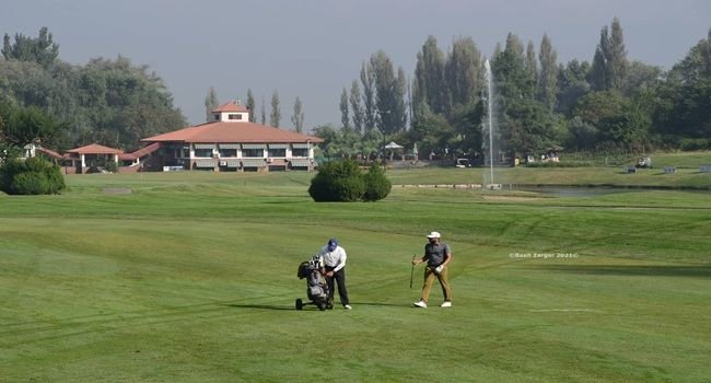 Royal Springs Golf Course Srinagar with Dal Lake view