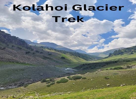 Kolahoi Glacier views from trekking trail