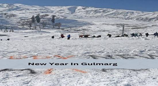 Local festival with Kashmiri food and music in winter