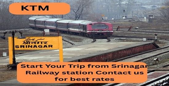 How to reach Yusmarg from Railway station Srinagar Kashmir
